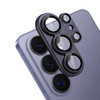 Unibody Matte Metal Tempered Glass Camera Lens Protector for Samsung Galaxy S26 Ultra - Dark Purple