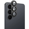 Unibody Matte Metal Tempered Glass Camera Lens Protector for Samsung Galaxy S26 - Black