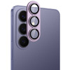 Unibody Matte Metal Tempered Glass Camera Lens Protector for Samsung Galaxy S26 - Light Purple