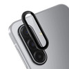 Unibody Matte Metal Tempered Glass Camera Lens Protector for Samsung Galaxy A17 5G - Black