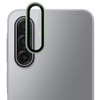 Unibody Matte Metal Tempered Glass Camera Lens Protector for Samsung Galaxy A17 5G - Green