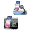 Bluestone 15W Fast Qi Certified Wireless Car Charger with Air Vent, Dashboard and Windshield Mount - Black