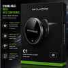 InfinaCore C1 MagSafe Compatible Magnetic Qi2 15W Wireless Air Vent Mount Car Charger - Black