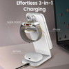 InfinaCore T3 Pro 3-in-1 Qi2 Certified MagSafe Magnetic Wireless Charging Station