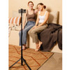 KraftGeek JustTap Tap-To-Open Tripod Selfie Stick - Black