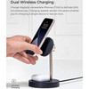 iOttie Velox MagSafe Magnetic Wireless Charging Duo Stand and Pad - Black