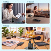Rapid PD 38W 2 Port USB-C and USB-A Wall Charger with USB-C Cable - Black