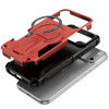 Military Grade HD Armor MagSafe Case with Kickstand for iPhone 17 Pro Max - Red