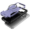 Military Grade HD Armor MagSafe Case with Kickstand for iPhone 17 Pro - Purple