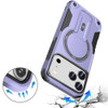 Military Grade HD Armor MagSafe Case with Kickstand for iPhone 17 Pro - Purple