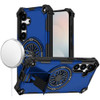 Military Grade Magnetic Tough Ultra Rugged Hybrid Case with Kickstand for Samsung Galaxy S26 FE - Blue