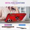 Military Grade Hybrid Case with Ring Grip for Samsung Galaxy S26 FE - Red