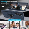 Military Grade TUFF Shockproof Hybrid Armor Case with Ring Grip for Samsung Galaxy S26 FE - Blue