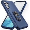 Military Grade TUFF Shockproof Hybrid Armor Case with Ring Grip for Samsung Galaxy S26 FE - Blue