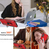Military Grade TUFF Shockproof Hybrid Armor Case with Ring Grip for Samsung Galaxy S26 FE - Red