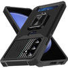 Military Grade All-In-One Ring Stand Card Case for Samsung Galaxy S26 FE - Black