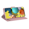 Extra Series Essential Leather Wallet Stand Case for Samsung Galaxy S26 FE - Rose Gold