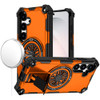 Military Grade Magnetic Tough Ultra Rugged Hybrid Case with Kickstand for Samsung Galaxy S26 FE - Cosmic Orange