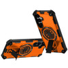 Military Grade Magnetic Tough Ultra Rugged Hybrid Case with Kickstand for Samsung Galaxy S26 FE - Cosmic Orange