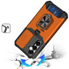 Military Grade All-In-One Ring Stand Card Case for Samsung Galaxy S26 FE - Cosmic Orange