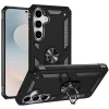 Military Grade Hybrid Case with Ring Grip for Samsung Galaxy S26 FE - Black