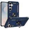 Military Grade Hybrid Case with Ring Grip for Samsung Galaxy S26 FE - Blue