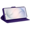 Extra Series Essential Leather Wallet Stand Case for Samsung Galaxy S26 FE - Purple
