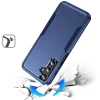 Military Grade TUFF Shockproof Hybrid Armor Case for Samsung Galaxy S26 FE - Blue