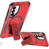 Military Grade HD Armor Magnetic Case with Kickstand for Samsung Galaxy S26 FE - Red