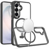 Perfect Crystal Clear Magnetic Case for Samsung Galaxy S26 FE - Black