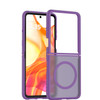 Shade Series Hybrid Case with Magnetic Ring for Motorola Razr Ultra 2026 / 2025 - Purple