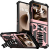 Military Grade Tough Ultra Rugged Hybrid Case for Motorola Razr 2026 / 2025 / 2024 - Rose Gold