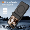 Shade Series Magnetic Ring Hybrid Case with Hinge Protection for Motorola Razr 2026 / 2025 / 2024 - Black