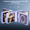 Shade Series Magnetic Ring Hybrid Case with Hinge Protection for Motorola Razr 2026 / 2025 / 2024 - Purple