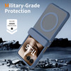 Shade Series Magnetic Ring Hybrid Case with Hinge Protection for Motorola Razr 2026 / 2025 / 2024 - Blue