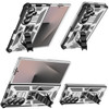 Military Grade Tough Ultra Rugged Hybrid Case for Samsung Galaxy Z Fold 7 - Silver