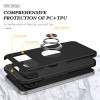 360 Rotating Ring Grip Hybrid Case for Google Pixel 11 Pro XL - Black