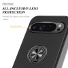 360 Rotating Ring Grip Hybrid Case for Google Pixel 11 Pro XL - Black