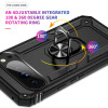 Military Grade Hybrid Case with Ring Grip for Google Pixel 11 Pro XL - Black