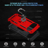 Military Grade Hybrid Case with Ring Grip for Google Pixel 11 Pro XL - Red
