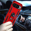 Military Grade Hybrid Case with Ring Grip for Google Pixel 11 Pro XL - Red