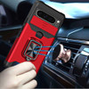 Military Grade All-In-One Ring Stand Card Case for Google Pixel 11 Pro XL - Red