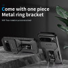 Combat Tough Series Ring Holder Case with Camera Lens Cover for Google Pixel 11 Pro XL - Black