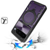 Superior Series Hybrid Case with Magnetic Ring Stand and Camera Lens Cover for Google Pixel 11 Pro XL - Purple