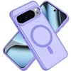 Perfect Crystal Clear Magnetic Case for Google Pixel 11 Pro XL - Purple