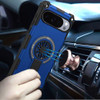 Military Grade Magnetic Tough Ultra Rugged Hybrid Case with Kickstand for Google Pixel 11 Pro XL - Blue