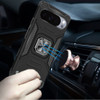 Military Grade Robust Series Dual Layer Hybrid Case with Ring Grip for Google Pixel 11 Pro XL - Black