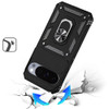 Military Grade Hybrid Case with Ring Grip and Camera Lens Protector for Google Pixel 11 Pro XL - Black