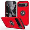 360 Rotating Ring Grip Hybrid Case for Google Pixel 11 / Pixel 11 Pro - Red