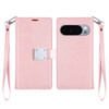 Extra Series Essential Leather Wallet Stand Case for Google Pixel 11 / Pixel 11 Pro - Rose Gold